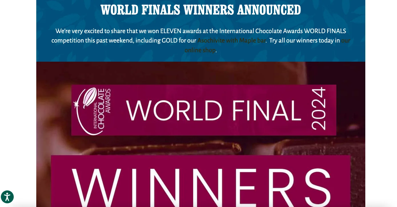 good now farms landing page example