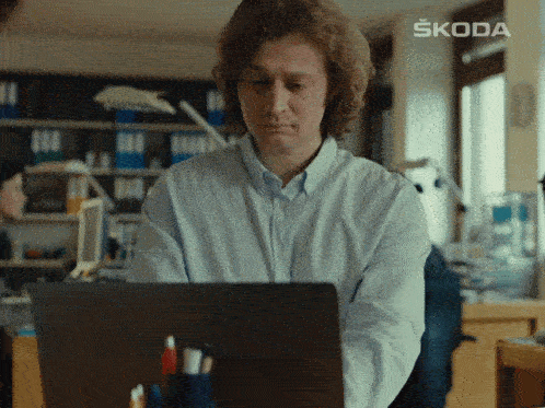 Agressive interruption gif