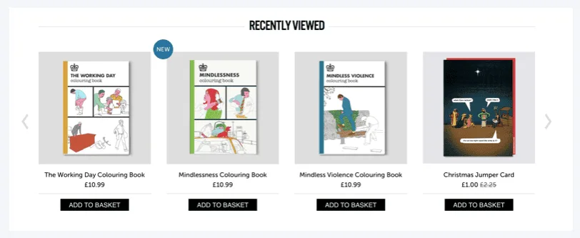 recently viewed example