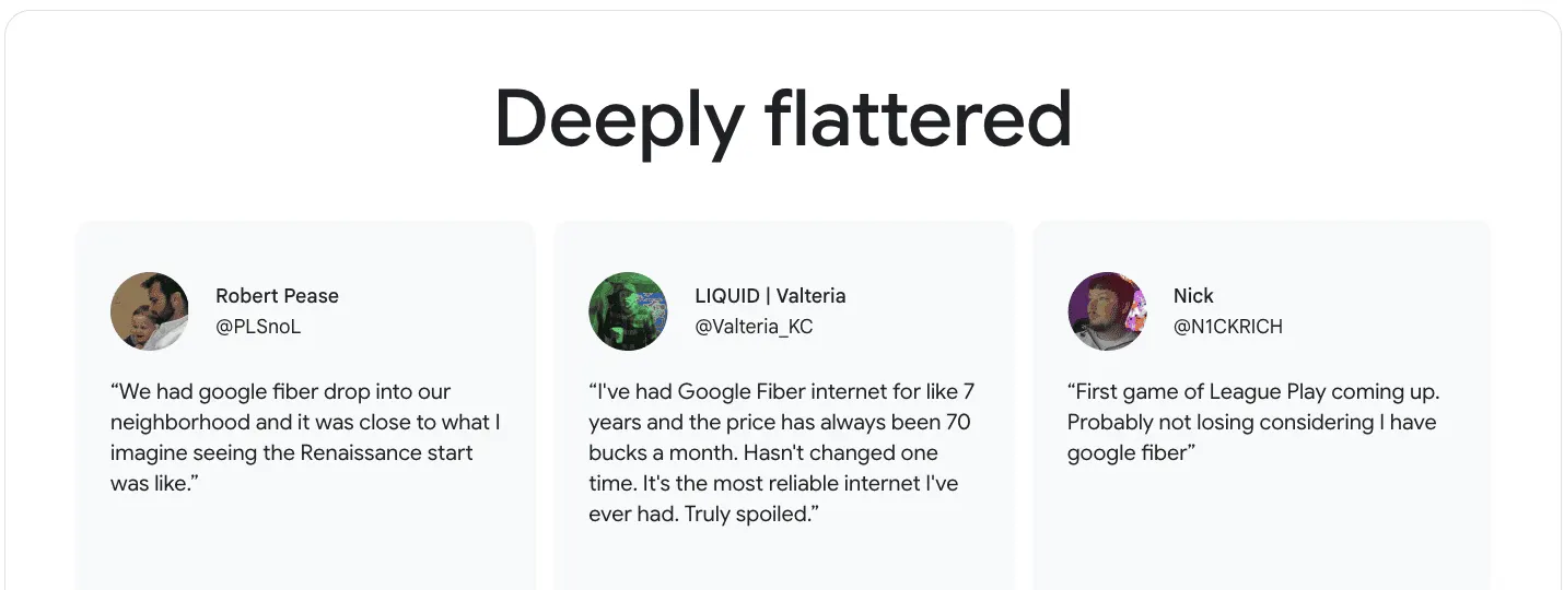 social proof example