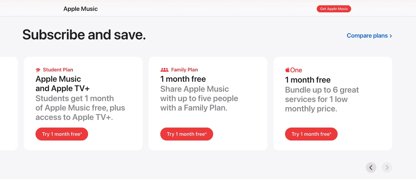 Apple Music Text Legibility Example