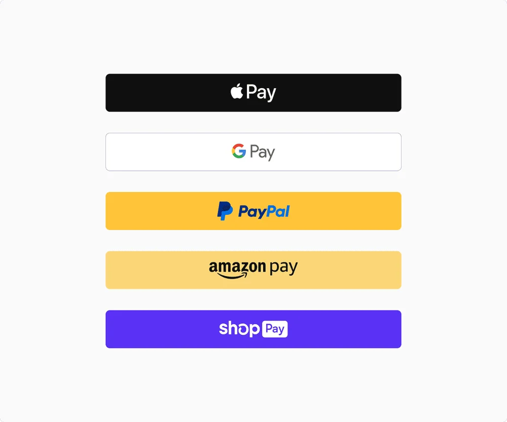 express payment methods example