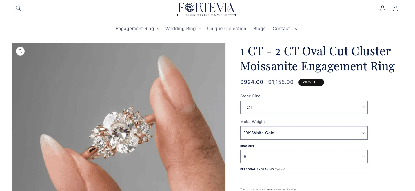 Forteva Product Close-Up Shot Example