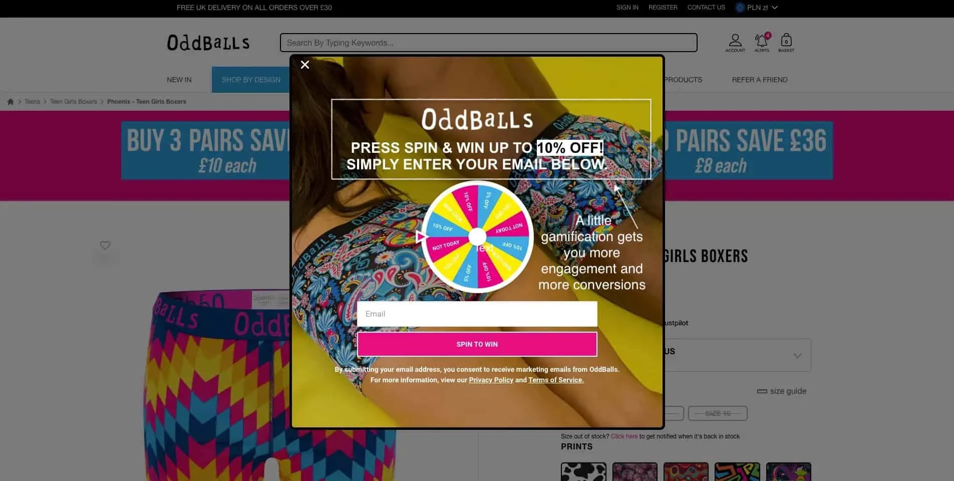 oddballs gamified incentives example