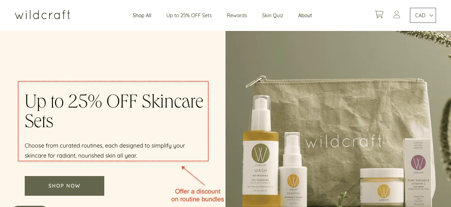 wildcraft routine bundle example