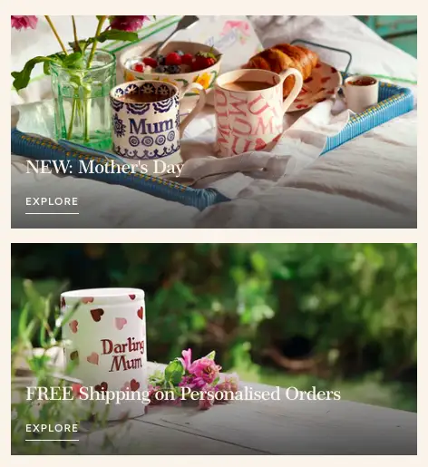 Emma bridgewater visual appeal example