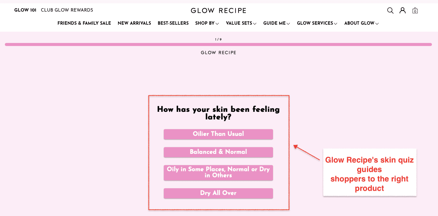 Glow Recipe Shopify Product Page Example