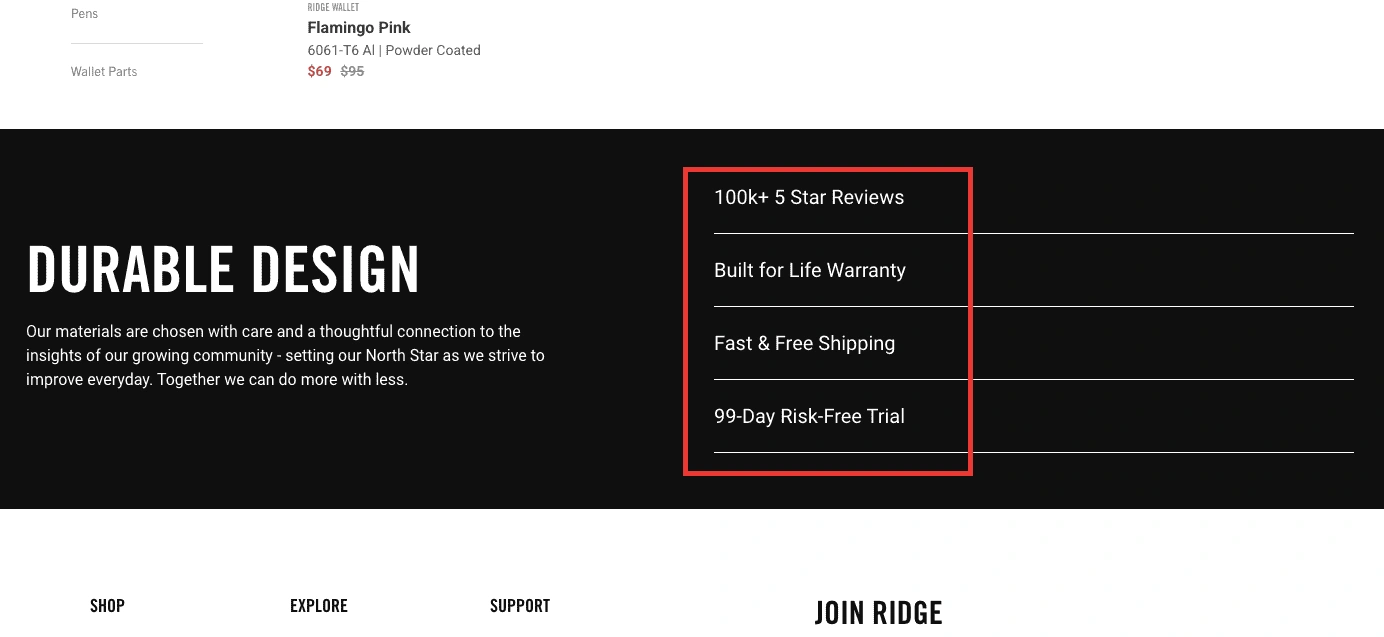 social proof block example