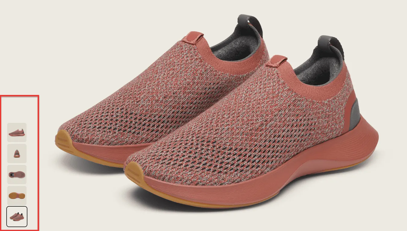 Allbirds visual example