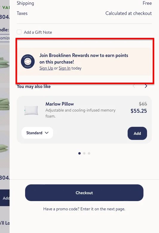 Brooklenin Loyalty Points Example