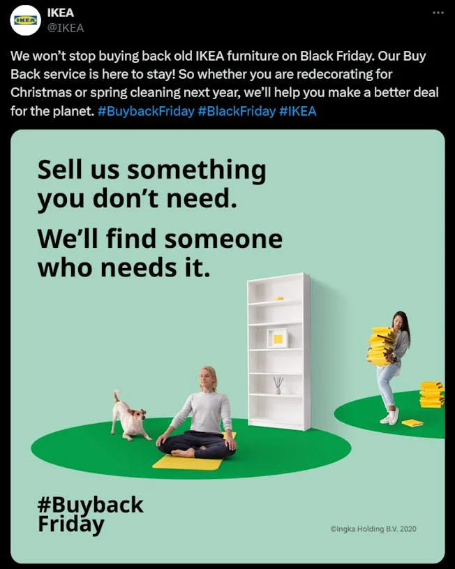 Alternative urgency triggers in the form of cause marketing