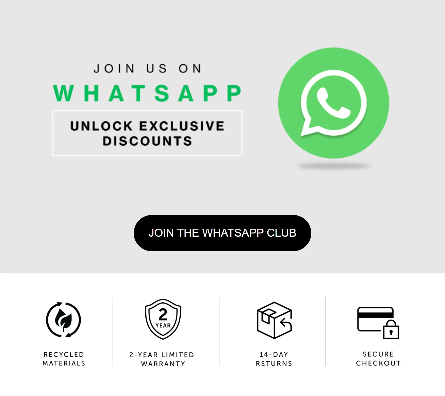 Whatspp chat signup as a marketing strategy for eCommerce stores