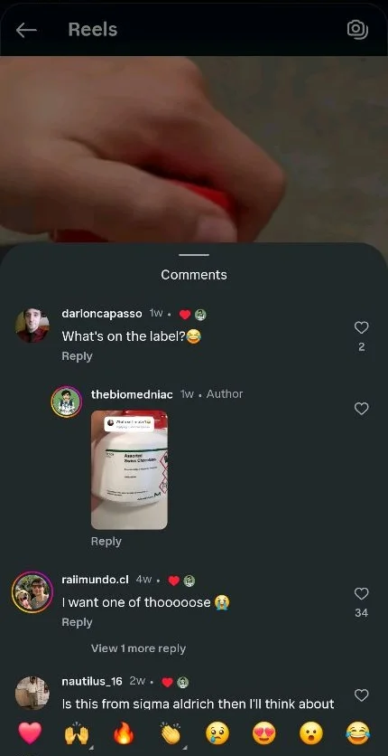 Replying with reels to Instagram comments