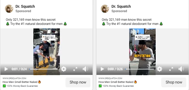 Facebook ads campaign creative testing