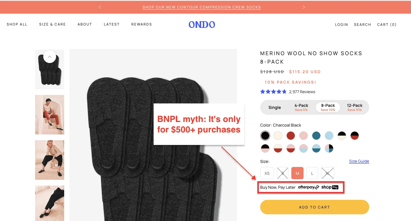 Ondo bnpl example