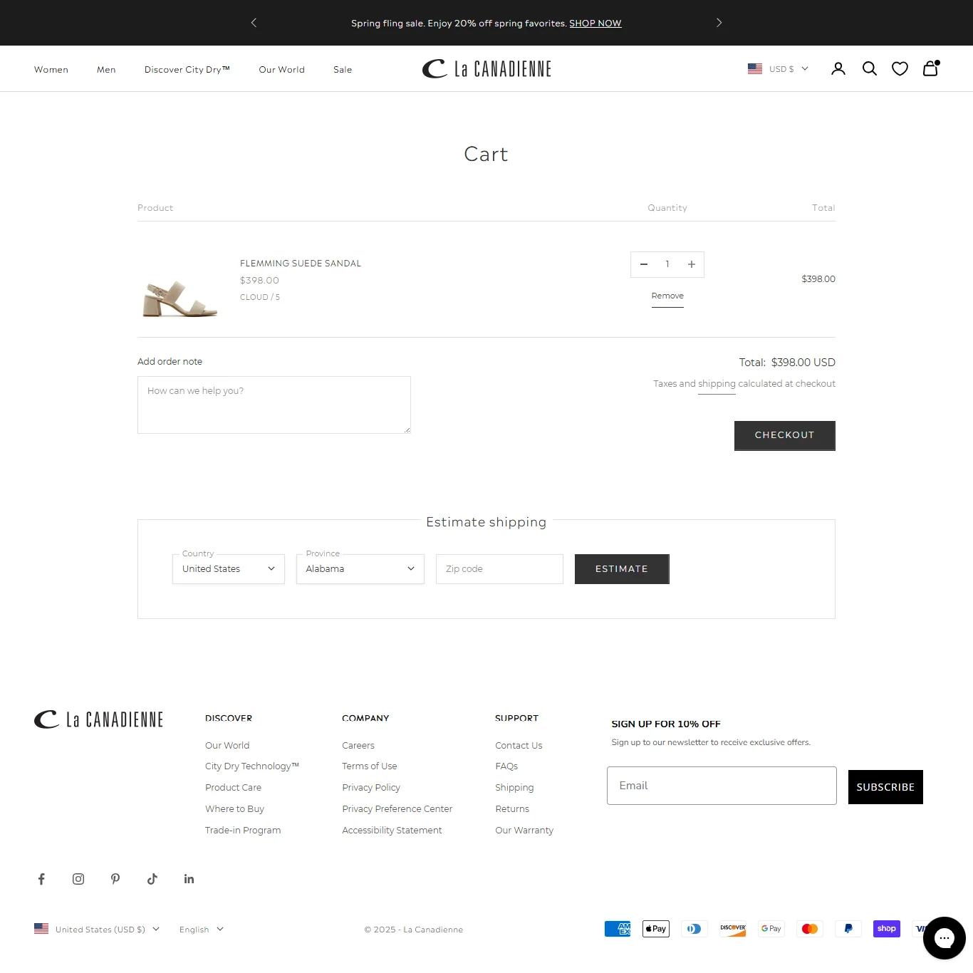 Offer an option to calculate costs (like shipping) on your Shopify cart page