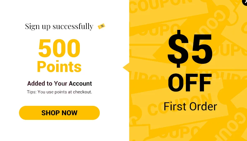 Auto apply codes and create an account after discount on Shopify