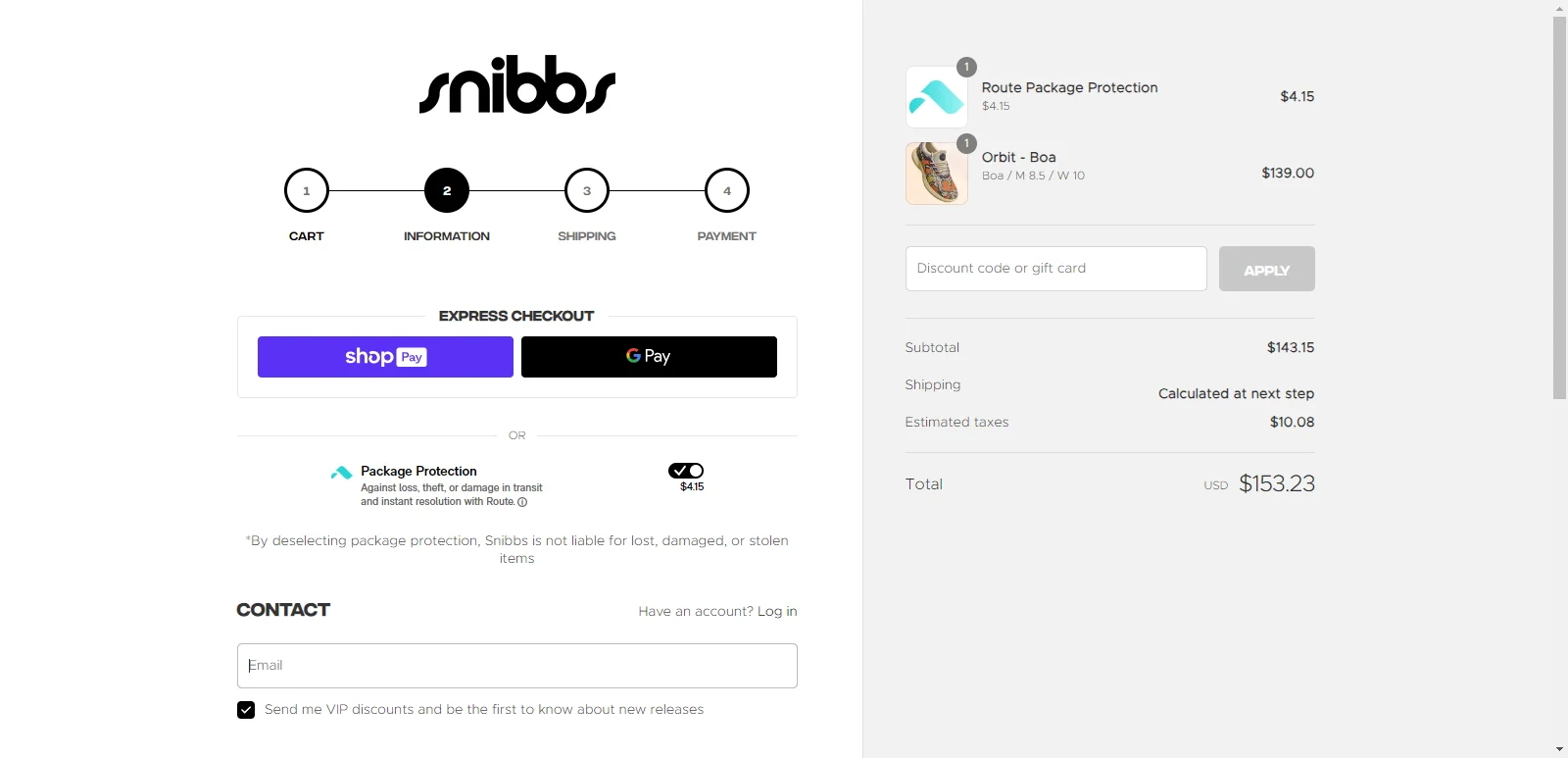 Image of checkout page offering a smart value upgrade to increase conversions