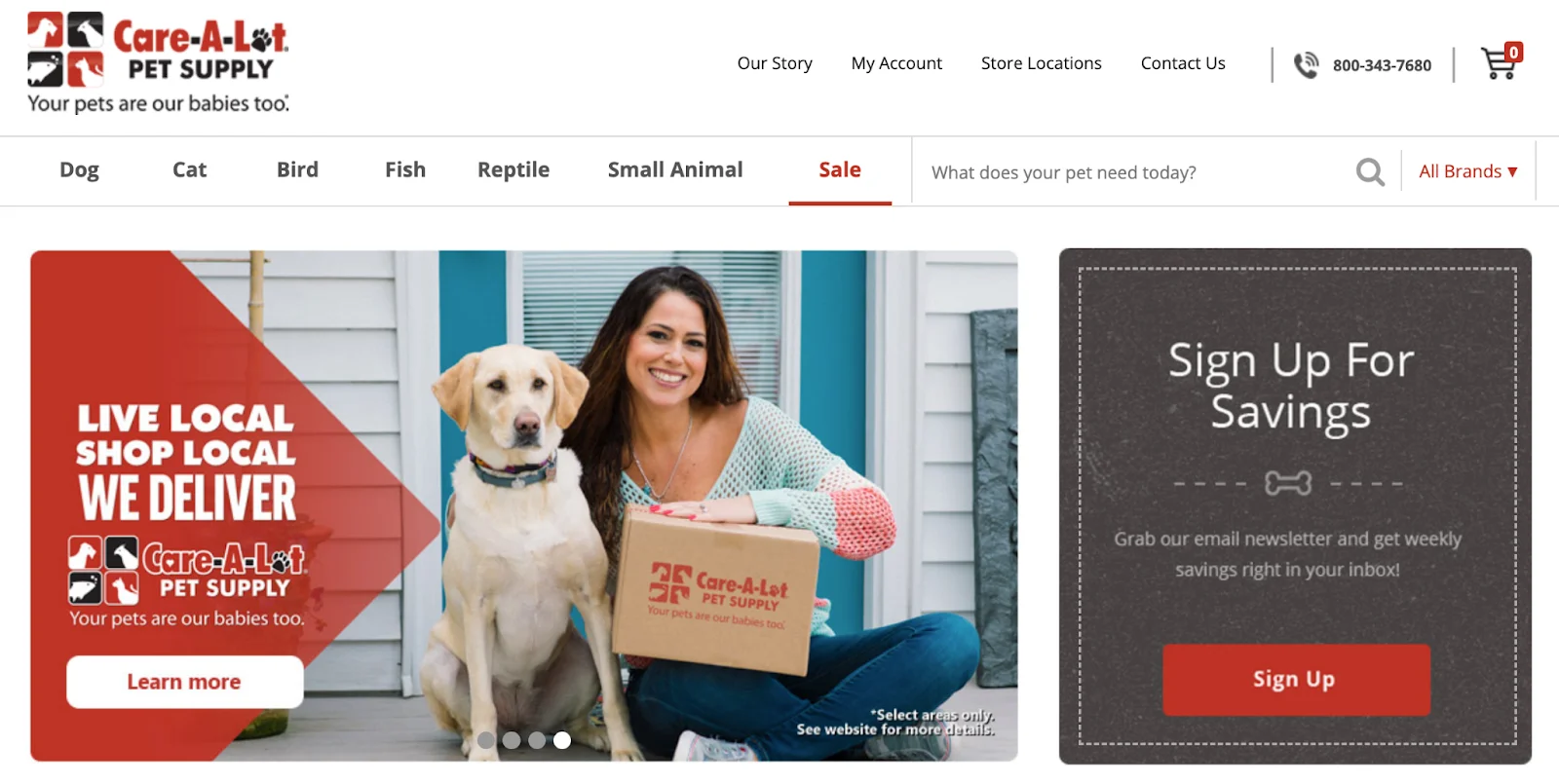 eCommerce Pet Store Conversion Rates