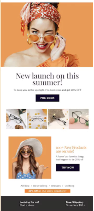 Product launch email marketing