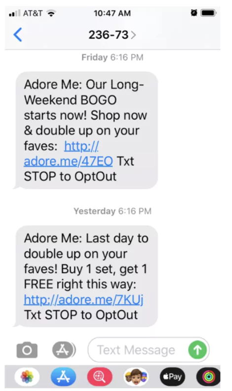 SMS marketing strategy for eCommere