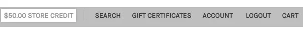 BigCommerce Strategies To Boost Cart Recoveries - store credit