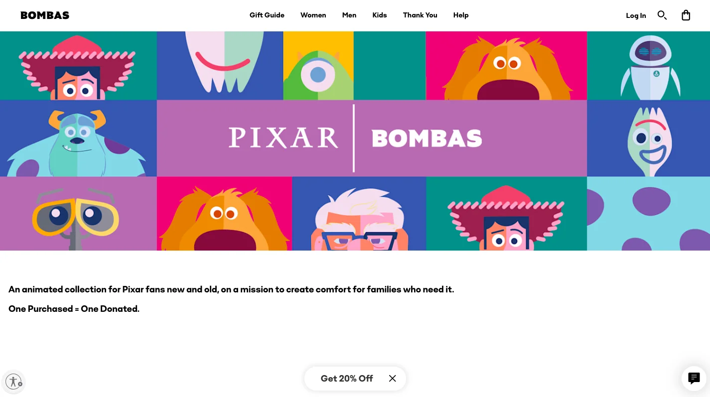 Bombas participates in brand collaborations to grow its email list