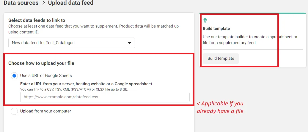 Catalog optimization in Facebook ads