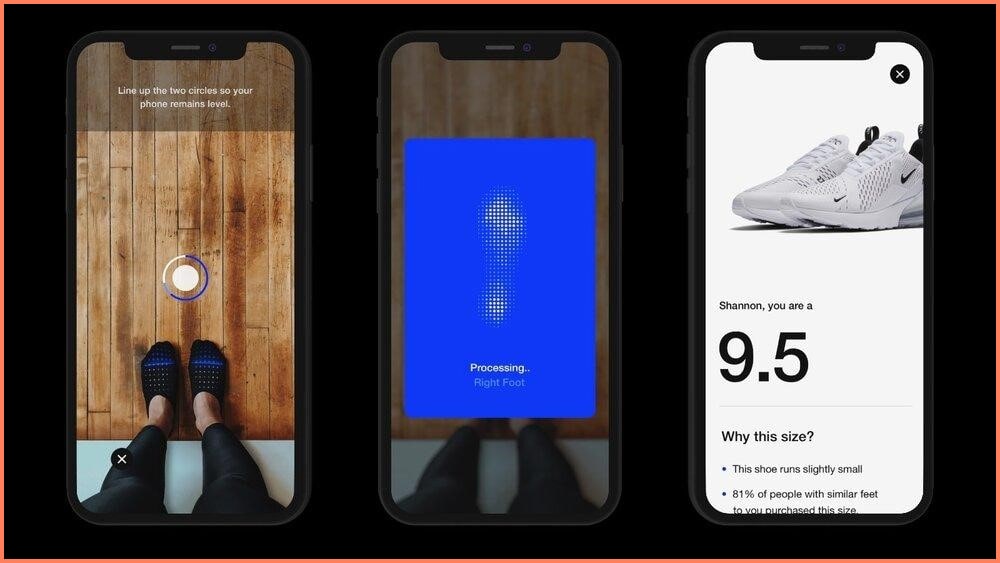 nike in-app experiences