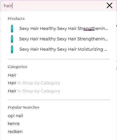 Smart beauty product search based on popular trends