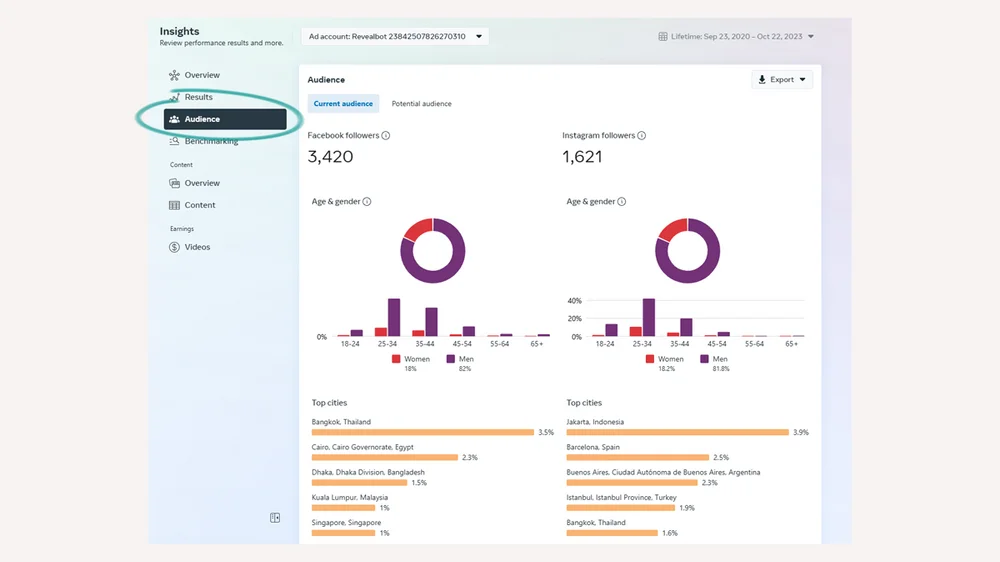 Audience Insights from Organic