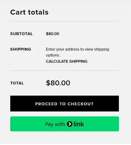 WooCommerce mobile express checkout example