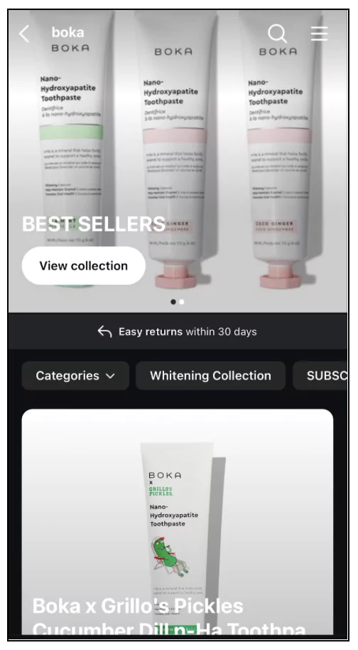 Instagram shop for eCommerce stores