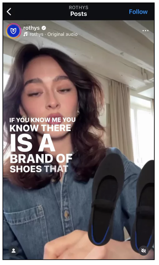 Closed captions on Instagram reels