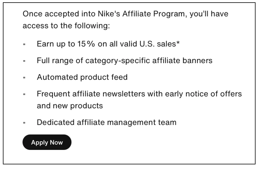 ecommerce affiliate marketing commission rates