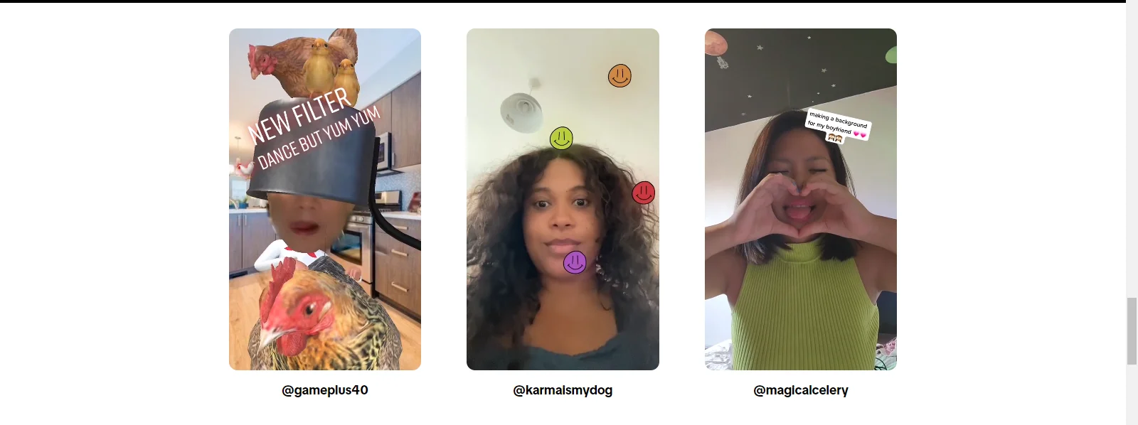 TikTok's effect builder for your TikTok Marketing strategy