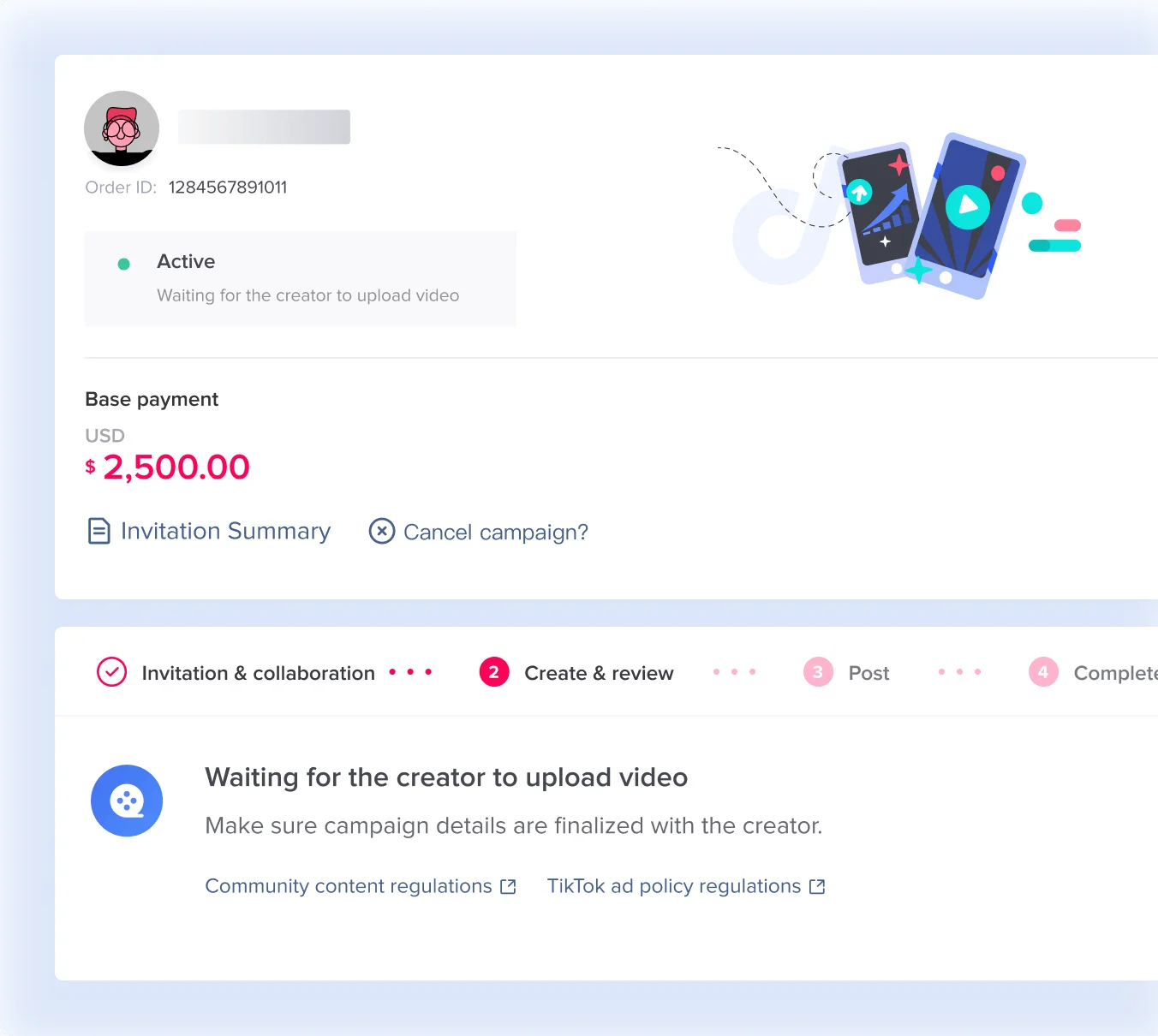 TikTok's creator marketplace