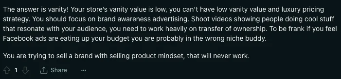 How to fix low conversion rate on Shopify recommendation on increasing perceived value