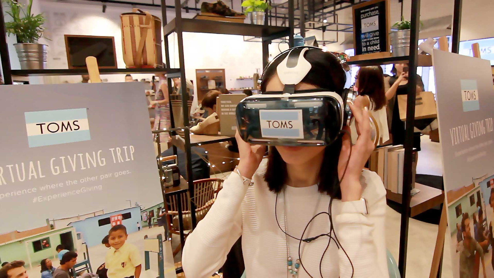 Toms - Combine Philanthropy and VR | How 4 Brands Are Using Augmented Reality (And How You Can Do It Too)