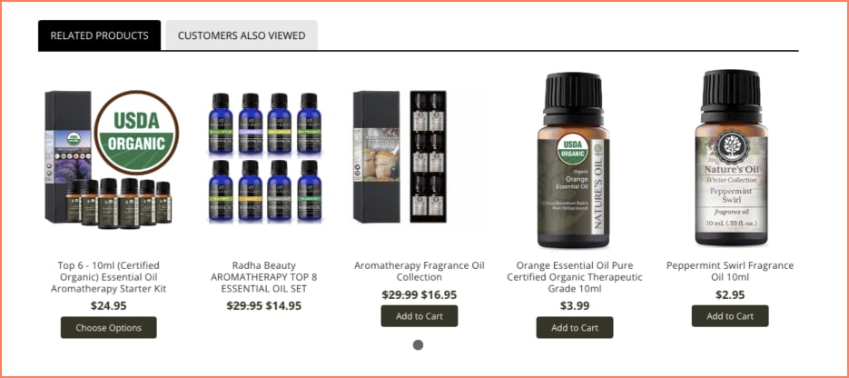 bulk apothecary brings in complementary suggestions across their recommended products