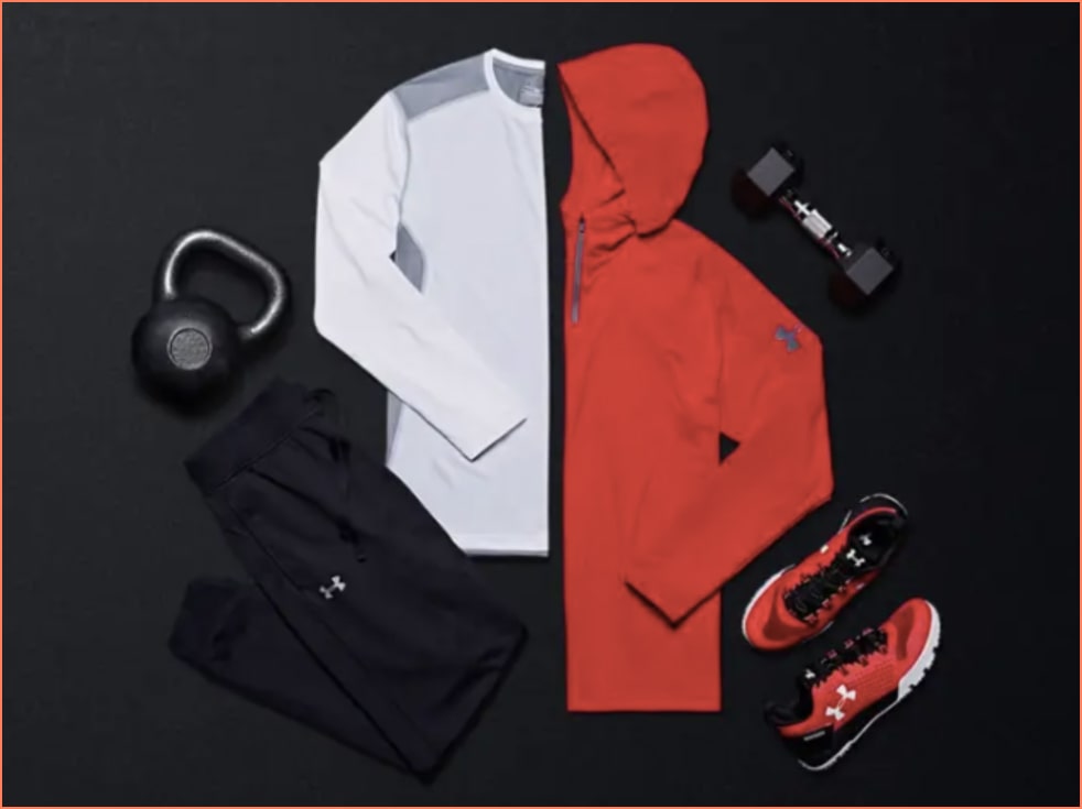 under armour does eCommerce recommendations through the armourbox subscription service