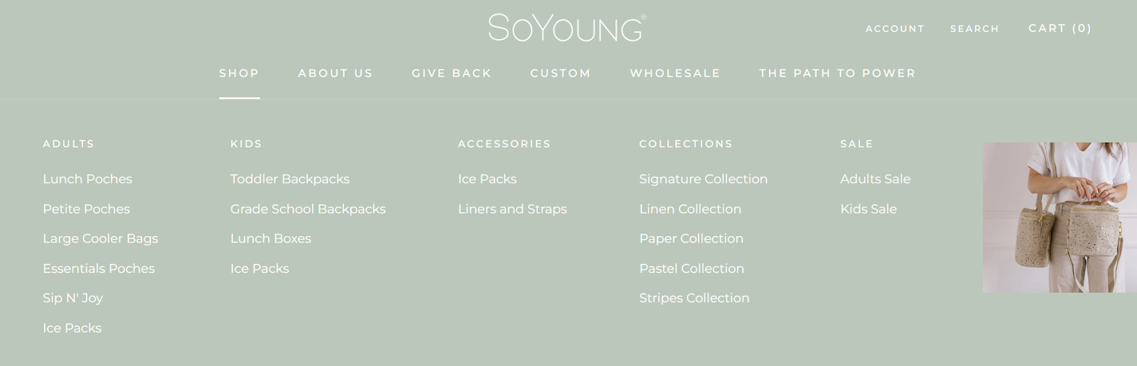 Clear product categories and subcategories