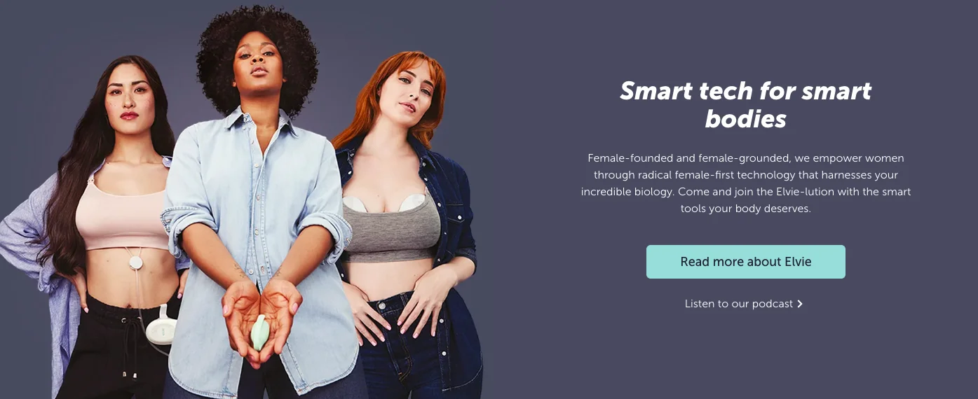 eCommerce brand Elvie prioritizes their content strategy to differentiate themselves in a competitive analysis