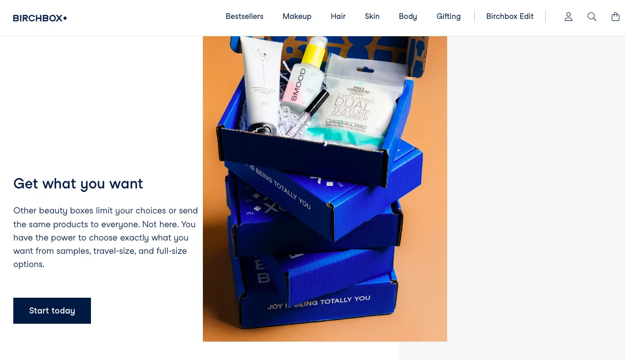 Birchbox eCommerce competitor analysis 