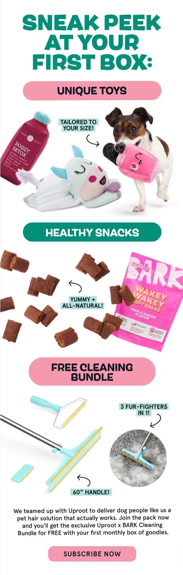Co-Created bundles to clear slow selling products
