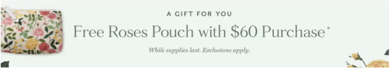 Free gift offer for eCommerce brands