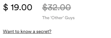 "Want to know a secret" nudge to show a cause