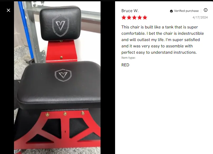 How to Boost eCommerce landing page conversions - User generated videos in reviews really drive up the conversion rate of eCommerce landing pages
