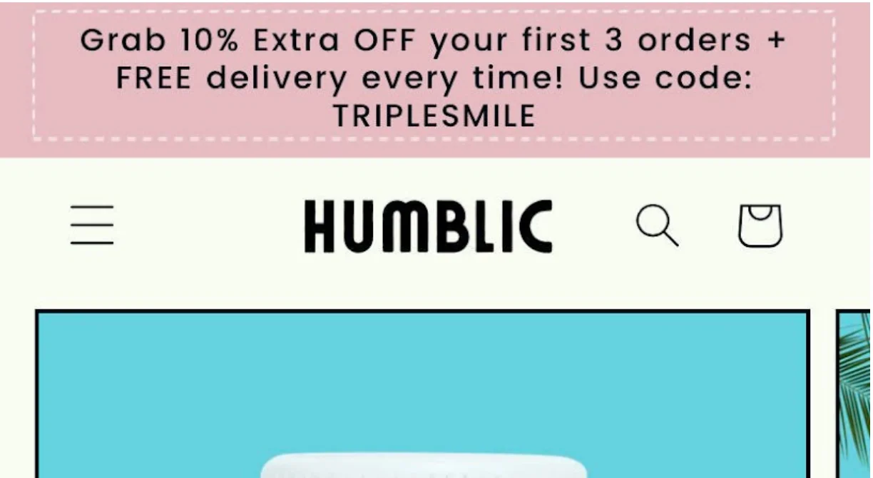 How to Boost eCommerce landing page conversions - Notification bars on eCommerce landing pages to reassure users they're in the right place