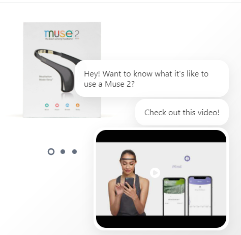Choosemuse Onboarding Nudge - nudge marketing examples
